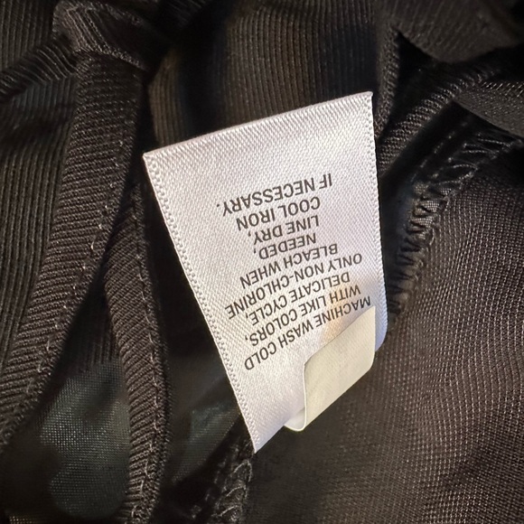 NWT Ophelia Roe Soft Drape Black Ankle Pants Elastic Waist With and Pockets L - Picture 5 of 11